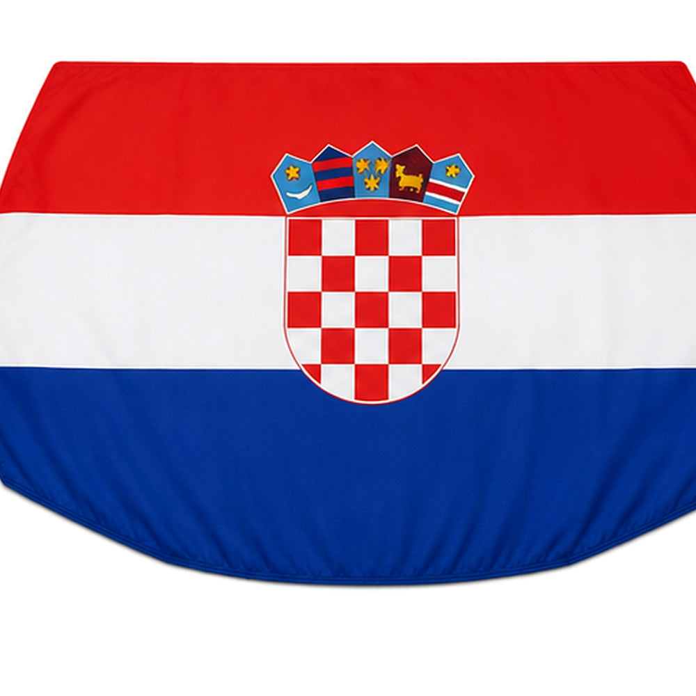 Kroatien Flagge Motorhaubenabdeckung