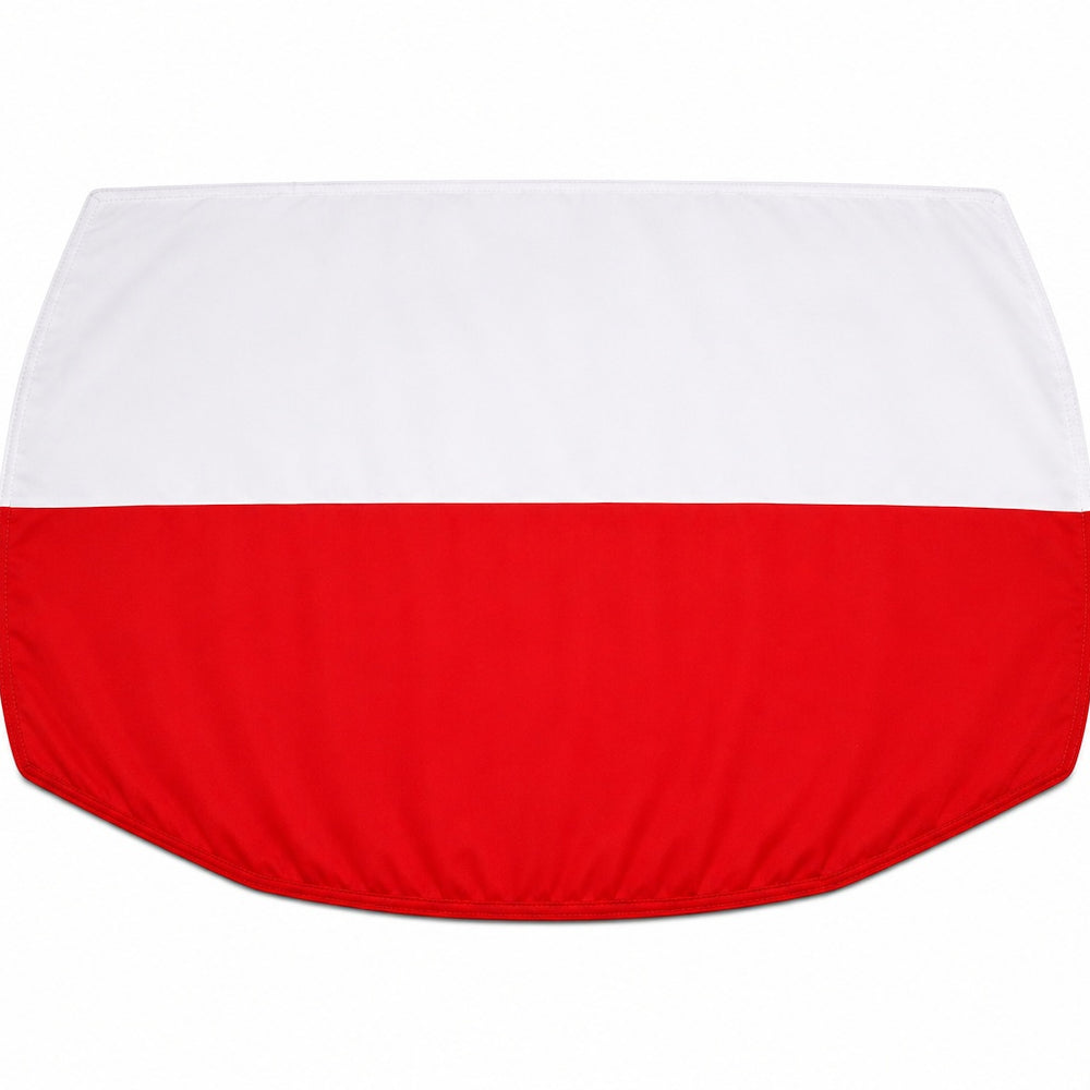 Polen Flagge Motorhaubenabdeckung