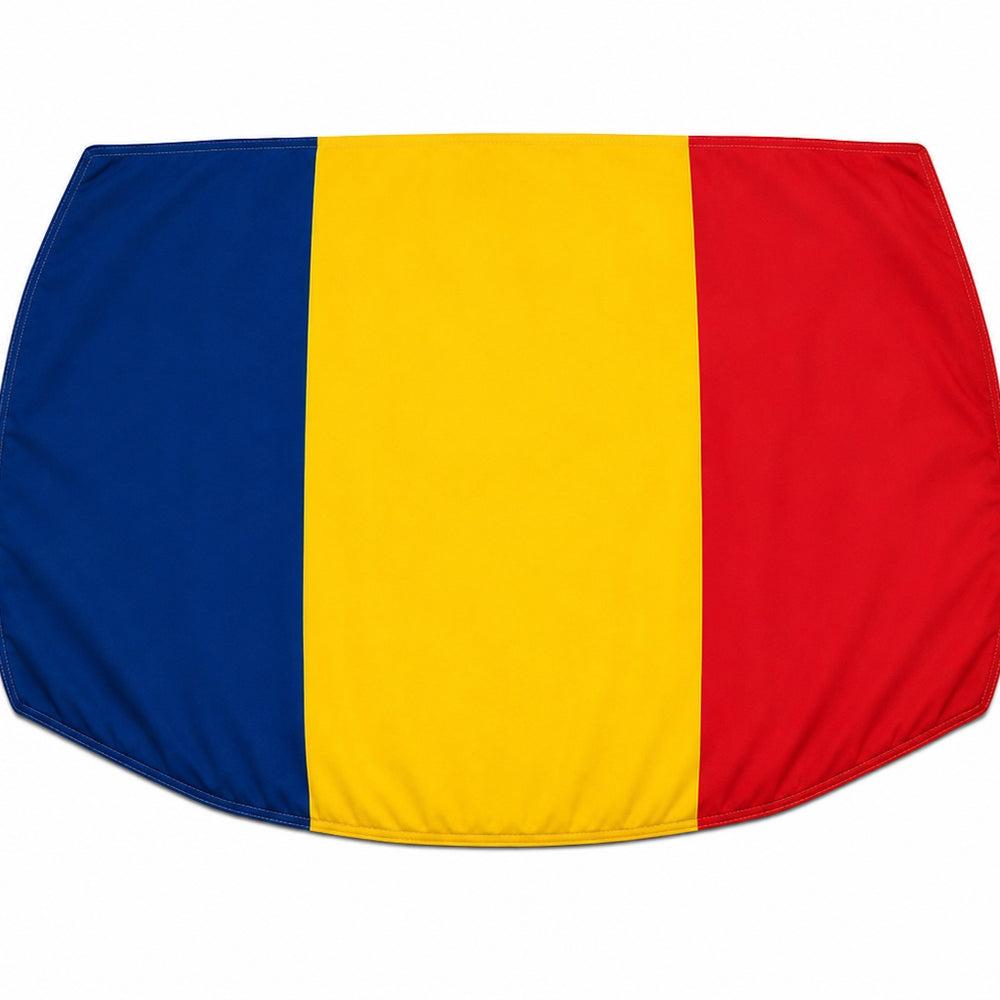 Rumänien Flagge Motorhaubenabdeckung
