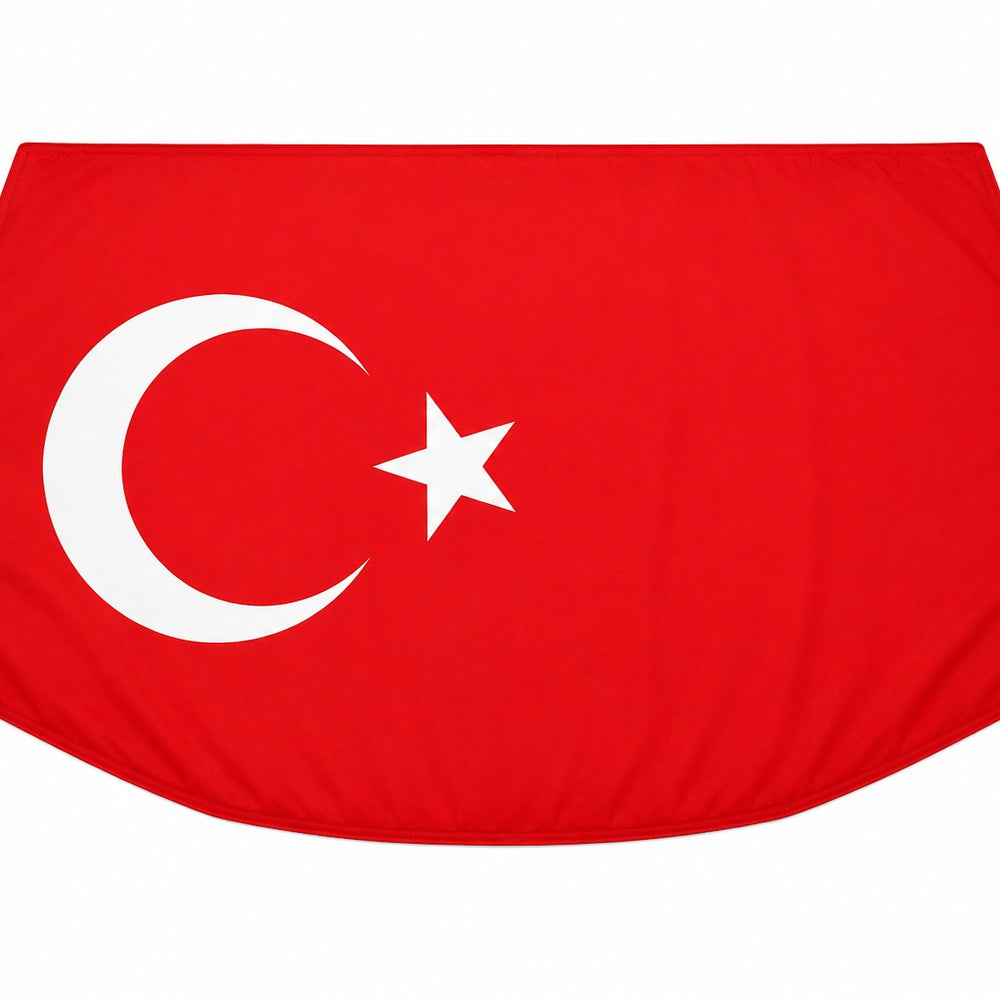Türkei Flagge Motorhaubenabdeckung