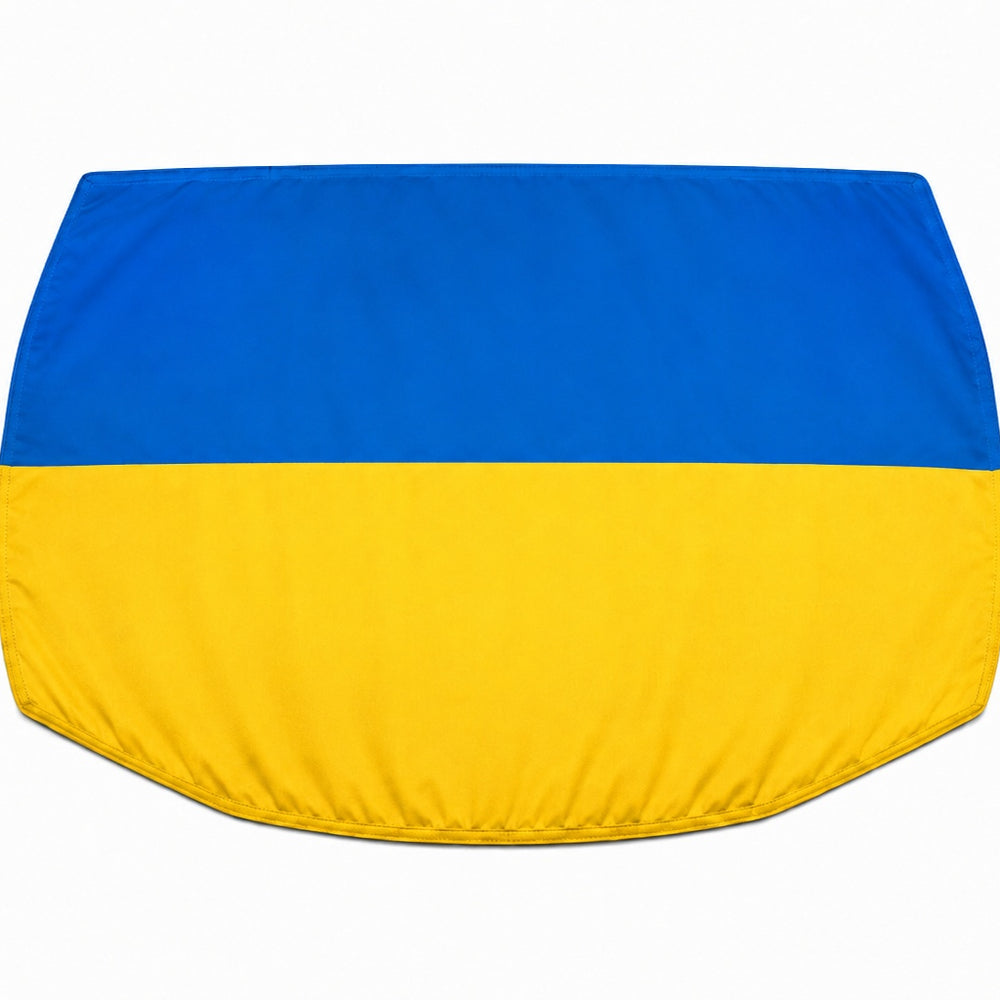 Ukraine Flagge Motorhaubenabdeckung